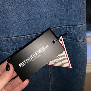 PrettyLittleThing Denim dress